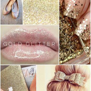 Gold Glitter LipSense Moisturizing Gloss by SeneGence